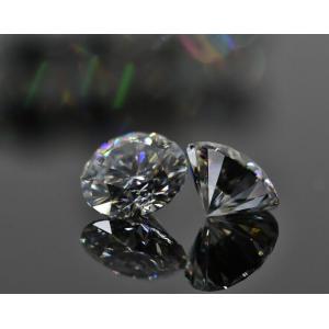 DEF Color Moissanite Loose Gemstones 9mm Round Brilliant Cut VVS1 White
