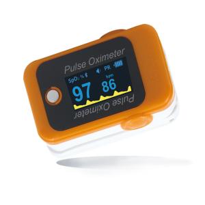 Fingertip Pulse Oximeter with Approx. 30 Hours Battery Life 1bpm Resolution For