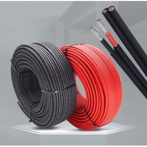 Cheap Cable Conductor Tinned Copper Wire According To Class 5 Of 60228 Solar Power Cable with Halogen Free Crosslinked Polyolefin Sheath for sale
