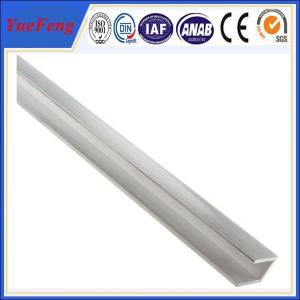 Cheap Anodized Silvery Aluminum U Channel Extrusions , aluminium frame profiles for sale