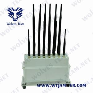 Desktop 16 Bands Cell Phone Jammer Operating Temp -20℃ To 50℃ Mobile Phone