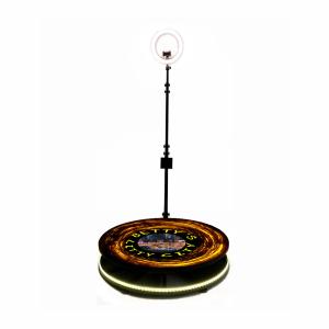 Cheap Portable IPad 360 Video Photo Booth Kiosk Shell Adjustable Slow Motion for sale