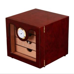 Elegant Spanish Cedar Cigar Box Custom Cigar Box ISO9001 Certified For Storage