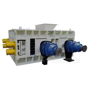 China High Performance  Pair Double Roll Crusher Equipment Low Noise on sale