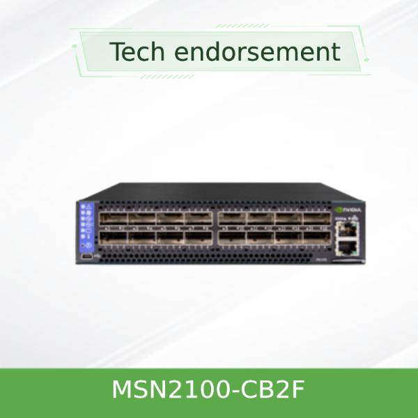 Quality MSN2100-CB2F Mellanox Network Switch Spectrum Based 1001U Open Ethernet With Mellanox Card wholesale