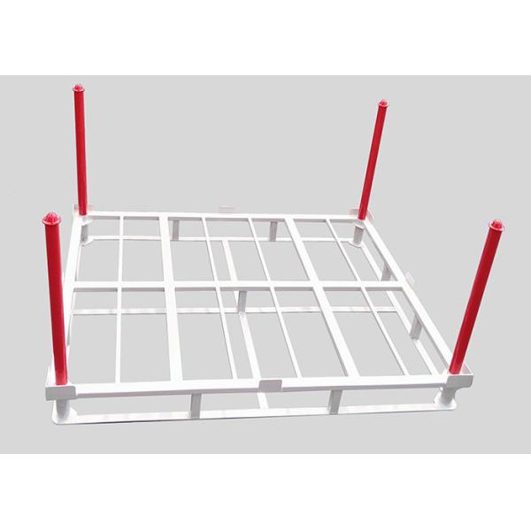 Storage Portable Stacking Racks Stackable Warehouse Racks Circular Steel Tube