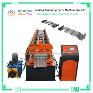 Cheap Touch Plc Control Steel Roll Former Custom Car Panel Machine 15m/Min for sale