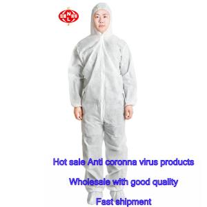 High quality disposable hooded protective coveralls,disposable microporous