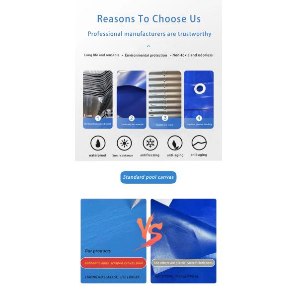 Outdoor Indoor Flexible Water Tank Recirculating Aquaculture System Tilapia Fish Farming Tank