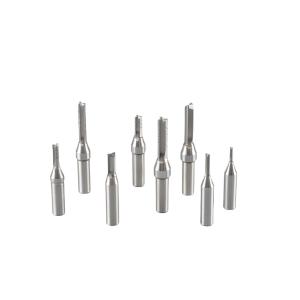 Solid Carbide TCT Straight Engraving Bit Milling Cutter For Wood 3 Flute