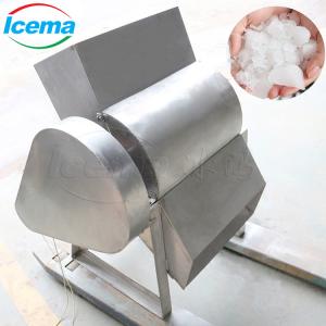 100kg/Min Industrial Ice Cube Crusher Machine Manual Electric