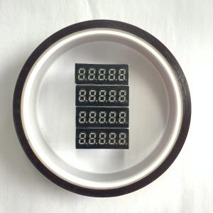 Tn Monochrome 7 Segment LED Display 10mm Pixels Common Anode 8 Digital
