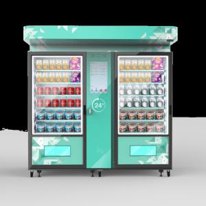 Best selling Outdoor Vending Machine snack drinks veniding machine Combo Self