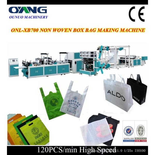 Quality single phase non woven bag making machine for nonwoven zipper bag wholesale