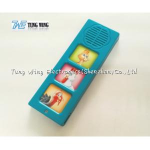 Domestic Animal Sounds Book Module With 3 Buttons For Child Board Book