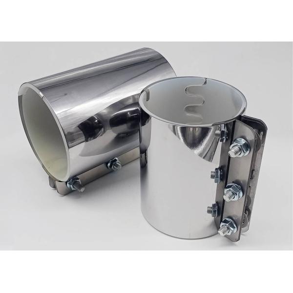 2.5 Inch Stainless Steel Pipe Coupling Low Air Pressure Particle Dust Conveying