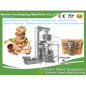 Nut Packaging Machine Bestar packaging multi heads weigher automatic cashew nut