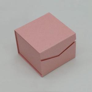 Custom Luxury Colorful Rigiding Magnetic Ring Jewelry Box With Your Own Logo For