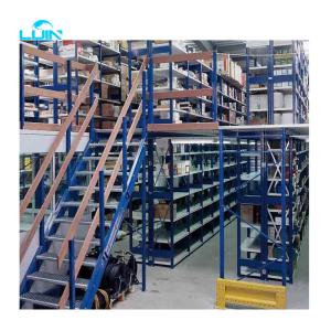 Prefabricated Heavy Duty Metal Mezzanine Shelving System Installing A Mezzanine