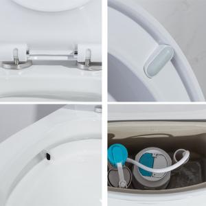 American Standard 1 Piece Skirted Toilet With Top Flush Button 12" Rough In