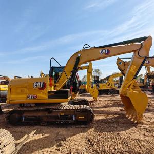 Cheap 12 Ton Caterpillar 312D Used Middle Excavator Second Hand Cat 312D Digger for sale