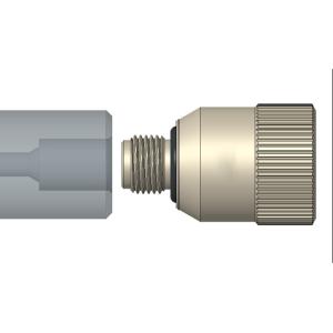 ODM Threaded Stainless Steel Hand Screwing Type Quick Connect Coupling TF140