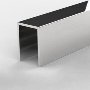 316L Stainless Steel U Edging Mirror Polished U Channel 0.3mm 2mm
