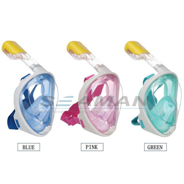 180 ° view Full Face Scuba Diving Snorkel Easybreath Snorkeling Mask with Anti