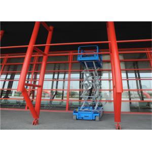 Zero Emission Full Height Mobile Scissor Lift Table With Tilt Level Sensor