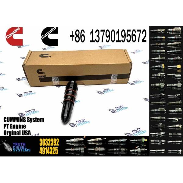 ELIC Excavator 3054218 3054253 3032392 4914308 4914325 Engine Common Rail Fuel Injector