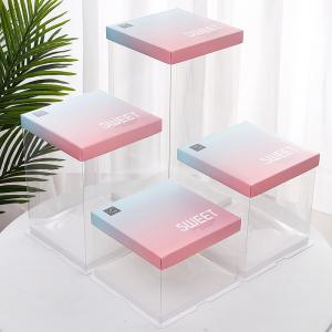 Professional CMYK / Pantone Printing Cake Boxes For Biscuit Distribution And