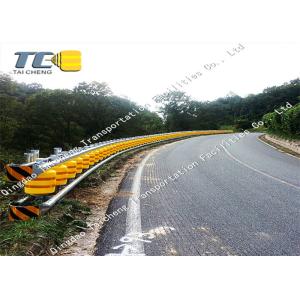 High Intensity Highway Safety Roller Barrier Q235 Hot Dip Galvanizing Frame