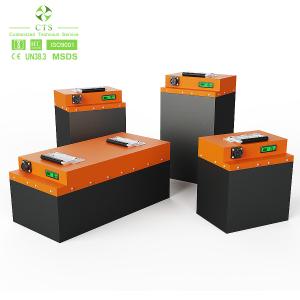 China Customized rechargeable 48V 60V 72V 40ah 50ah 60ah lithium battery for electric mower tractor on sale