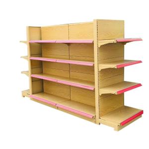 Xingye Factory Custom Size Color Menjual rak gondola single/double shop shelve