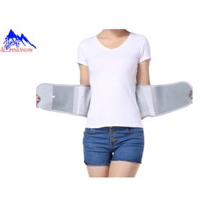 Silicone Cloth Non-slip Gray Waist Support Back Belt Suitable For All Sizes