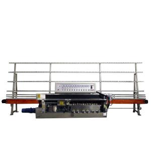 China Remotely Guided Installation 11 Spindle Vertical Glass Straight Line Edging Machine on sale