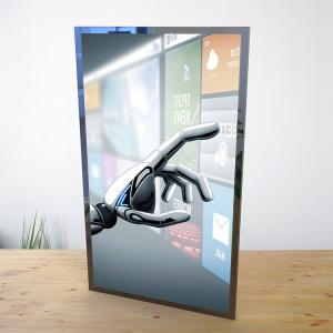 Cheap Virtual Fitting Function Retail Magic Mirror VESA Hole Installation for sale