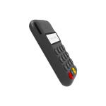 80g Weight EMV POS Terminal , Bluetooth POS Machine With Single Color Display