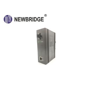 1 Port Gigabit Industrial Ethernet Power Switch Media Converter 550m Multimode