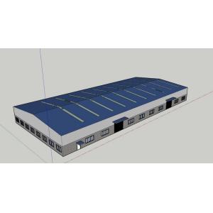 Galvanized Prefabricated Steel Structure Warehouse Metal Frame ODM