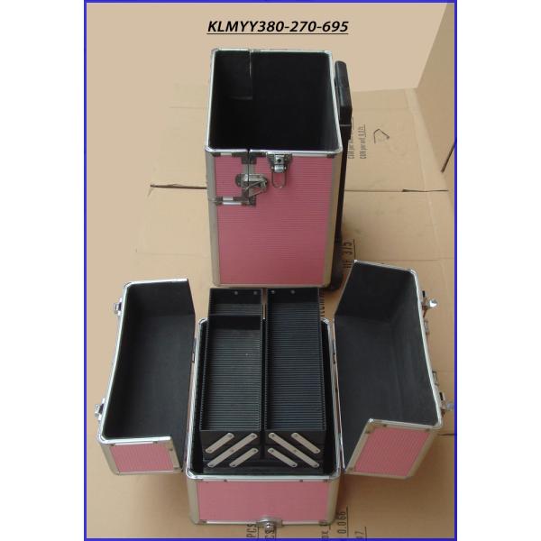 Rolling aluminum barber tool case with drawers/barber tool case KLMYY380-270-695