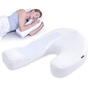 Pillow for Side Sleeper Body Pillow for Adults Memory Foam Pillow with U-Shaped