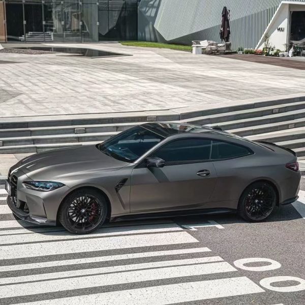 Quality Best Vinyl Wrap For Cars TPU PPF Matte Chrome Metal Light Glod Full Vehicle Wrap wholesale