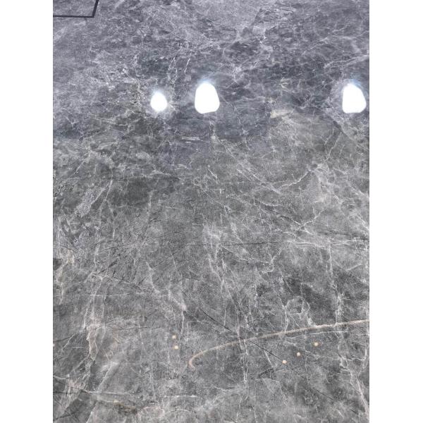 Gray Polished Glazed Porcelain Tile 1200x1200mm Indoor Floor