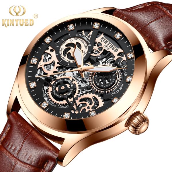 Quality Shockproof Leather Wrist Watch Scratch Resistance Table Mirror Long Service Life wholesale
