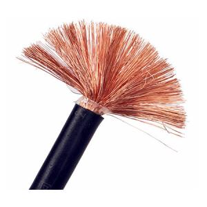 Rubber Insulated Cable Flexible Rubber Welding Cable 16mm2 50mm2 Copper for