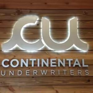 Custom Logo Sign for Business Snow Attractive Lighting Name Coffee Shops Wall