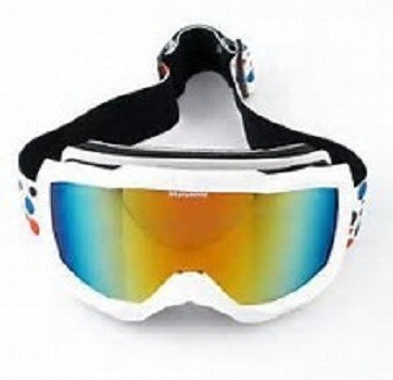 Quality Professional Snow Ski Goggles Waterproof With Stretchable Jacquard Elastic Strap wholesale