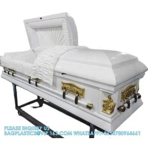 Paper Veneer Casket Solid Wood Caskets Wood Veneer MDF Caskets Cardboard Caskets