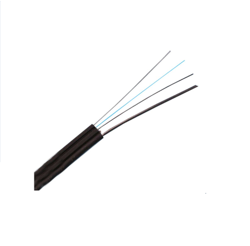 Self Supporting Butterfly Optical Cable with Metal Reinforcement LSZH Sheath and